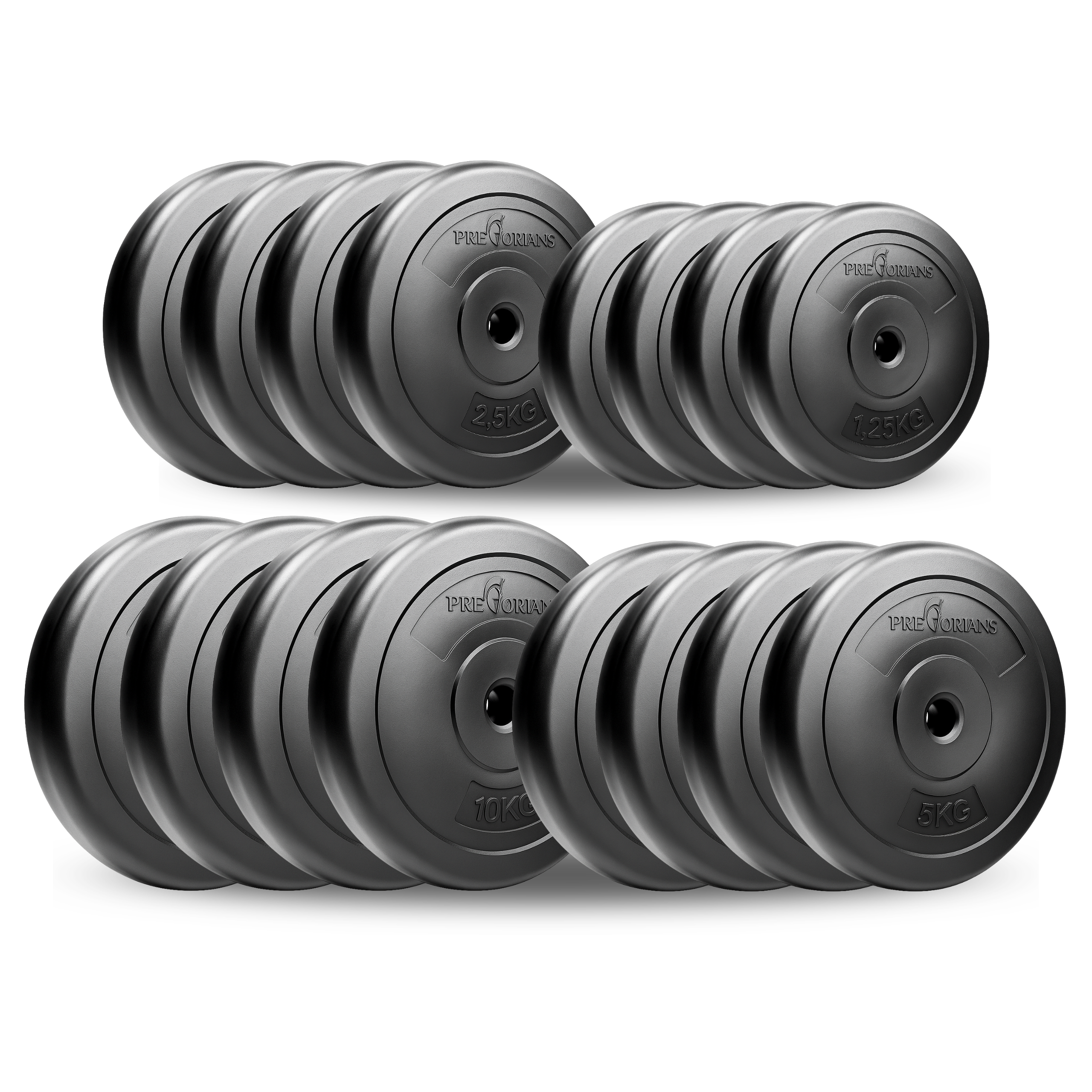 Zestaw do ćwiczeń siłowych 10k9g Siłownia domowa z ławką treningową TB015, stojakami wolnostojącymi, sztangą / gryfem prostym 180 cm, obciążeniem 75 kg